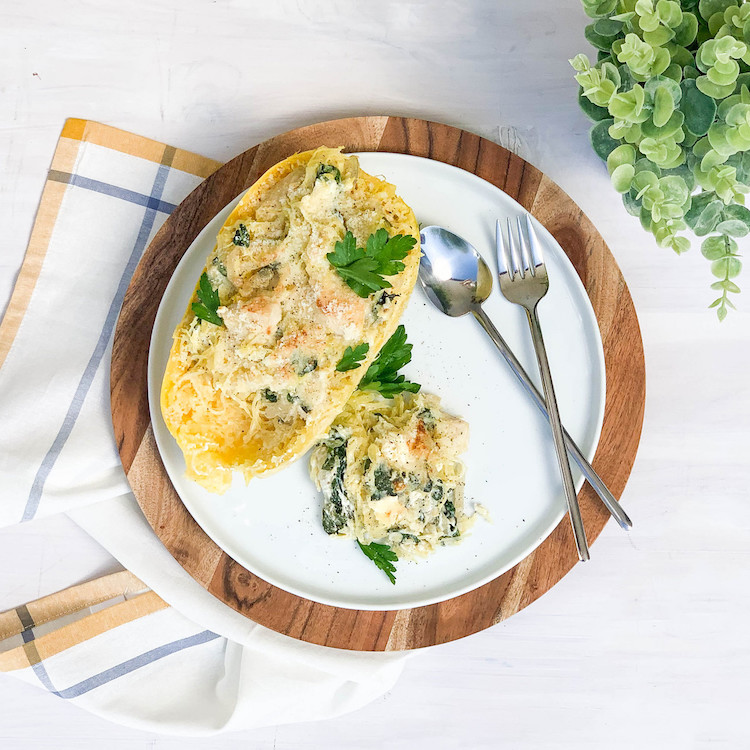 Picture of Chicken-Stuffed  Spaghetti Squash 